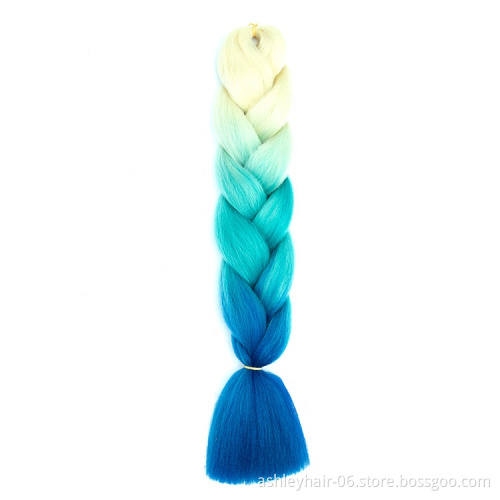 Julianna jumbo crochet hair braid 24inch 100gram cheap braid hair wholesale for afro salon Jumbo Braid